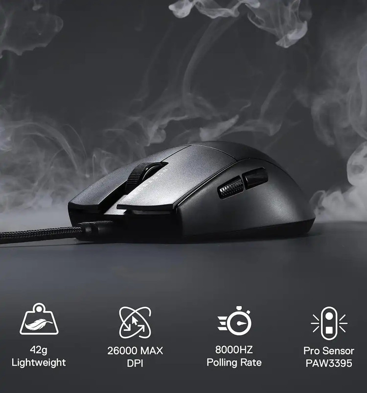 موس گیمینگ ردراگون K1NG M996