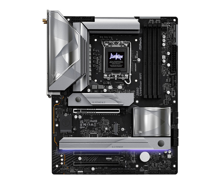 مادربرد ازراک مدل Z890 LiveMixer WiFi