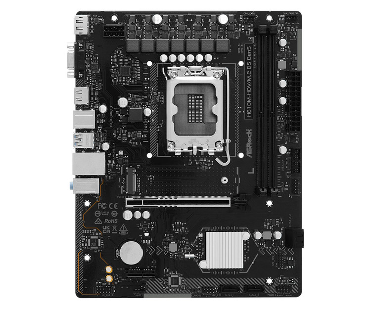 مادربرد ازراک مدل H610M-HDV/M.2 D5 Gen5