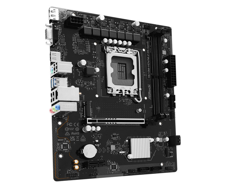 مادربرد ازراک مدل H610M-HDV/M.2 D5 Gen5