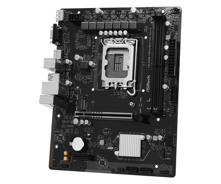 مادربرد ازراک مدل H610M-HDV/M.2 D5 Gen5