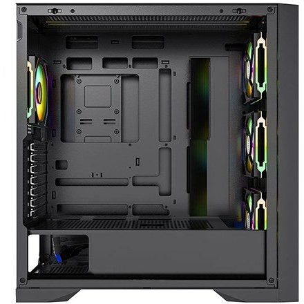 کیس کامپیوتر لاجی کی C634B ARGB Mid Tower مشکی