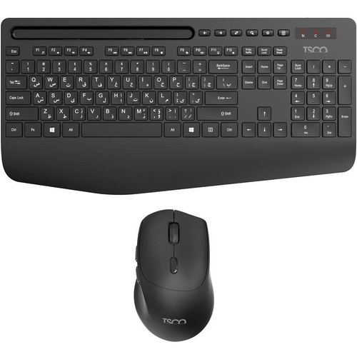 ست کیبورد و ماوس بی سیم تسکو مدل TKM 7025W