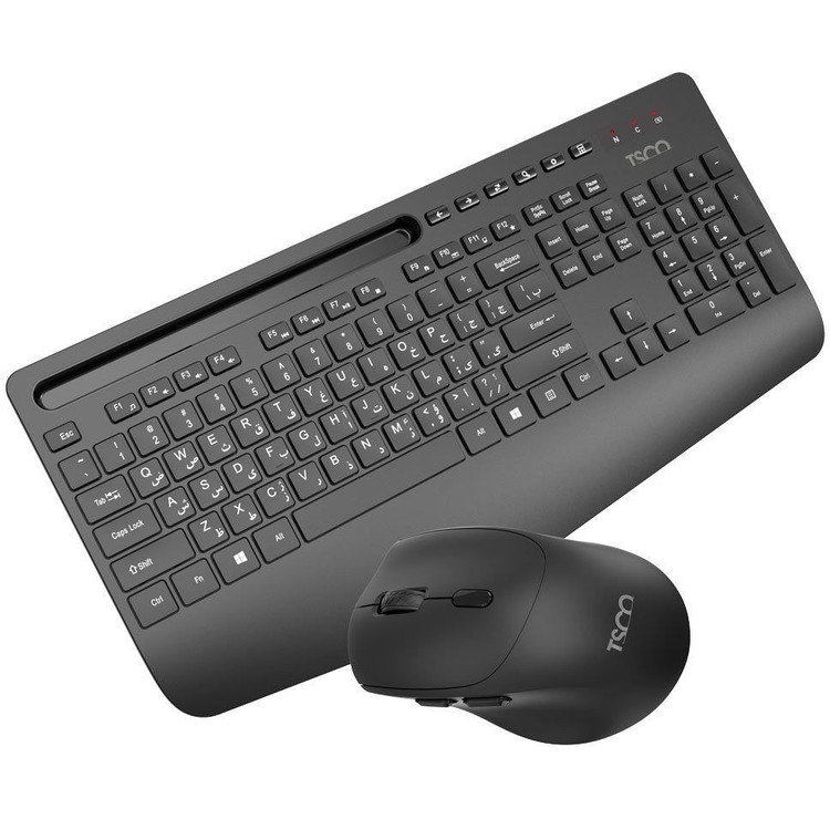 ست کیبورد و ماوس بی سیم تسکو مدل TKM 7025W