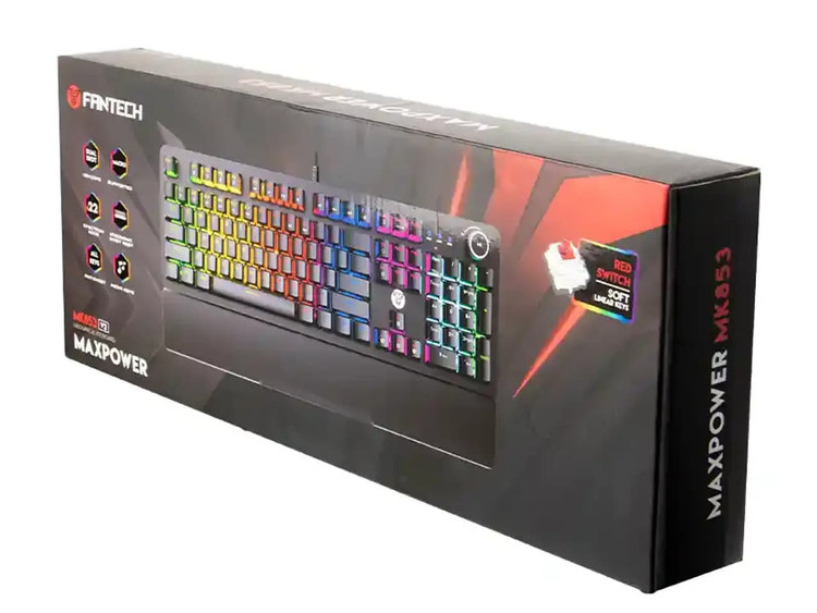 کیبورد مکانیکال فنتک مدل MAXPOWER MK853V2