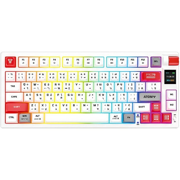کیبورد گیمینگ فنتک مدل ATOM PRO79 MK917 بی سیم
