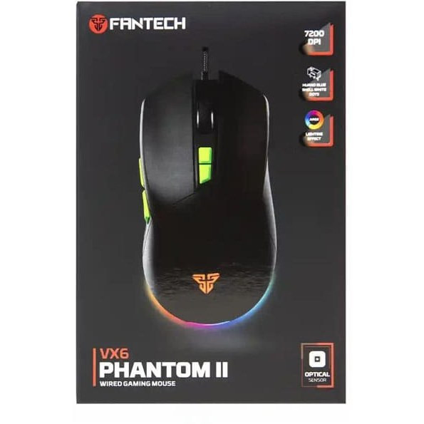 ماوس گیمینگ فنتک مدل PHANTOM II VX6 با سیم