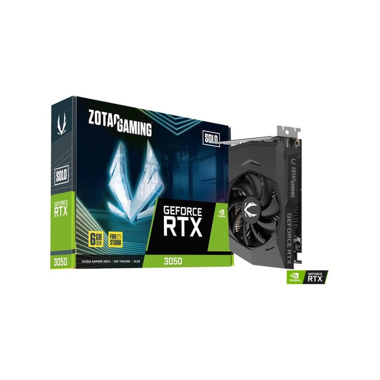 VGA ZOTAC GAMING GeForce RTX 3050 6GB GDDR6 Solo